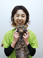 動物病院看護師の加藤智恵美です。(旧姓山田)